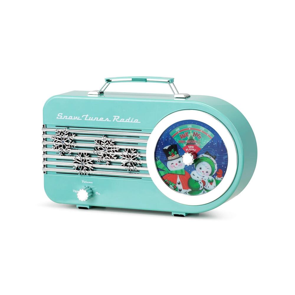 4527 Vintage North Pole Radio | Holiday Jukebox Christmas Decoration Music